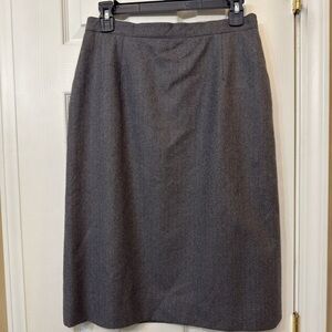 Christian Dior‎ Pencil Skirt Wool Blend Size 12 w Pockets The Suit